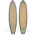 Hot sale! Bamboo epoxy stand up paddle board/color painting epoxy SUP paddle board